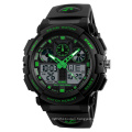 Analog digital black waterproof alarm multifunction cheap men fashion watch skmei 1270